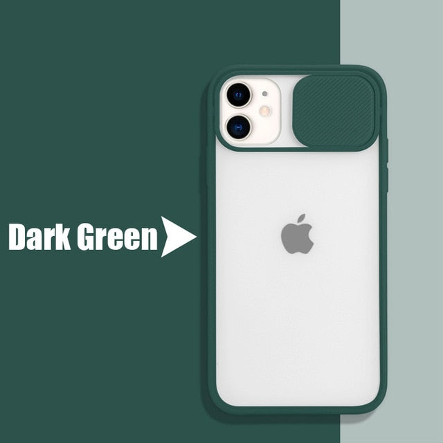 Camera Lens Protection Phone Case on For iPhone 11 Pro Max 8 7 6 6s Plus Xr Xs Max X Xs SE 2020 Color Candy Soft Back Cover Gift
